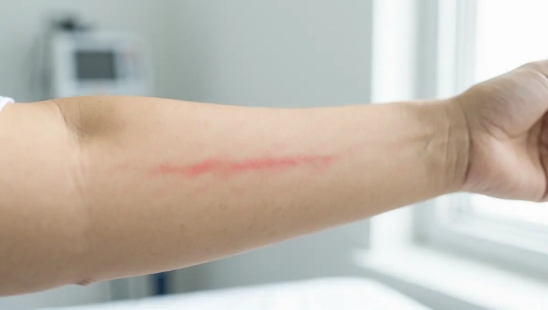 Rote Streifen unter der Haut: Was Sie über Lymphangitis wissen sollten